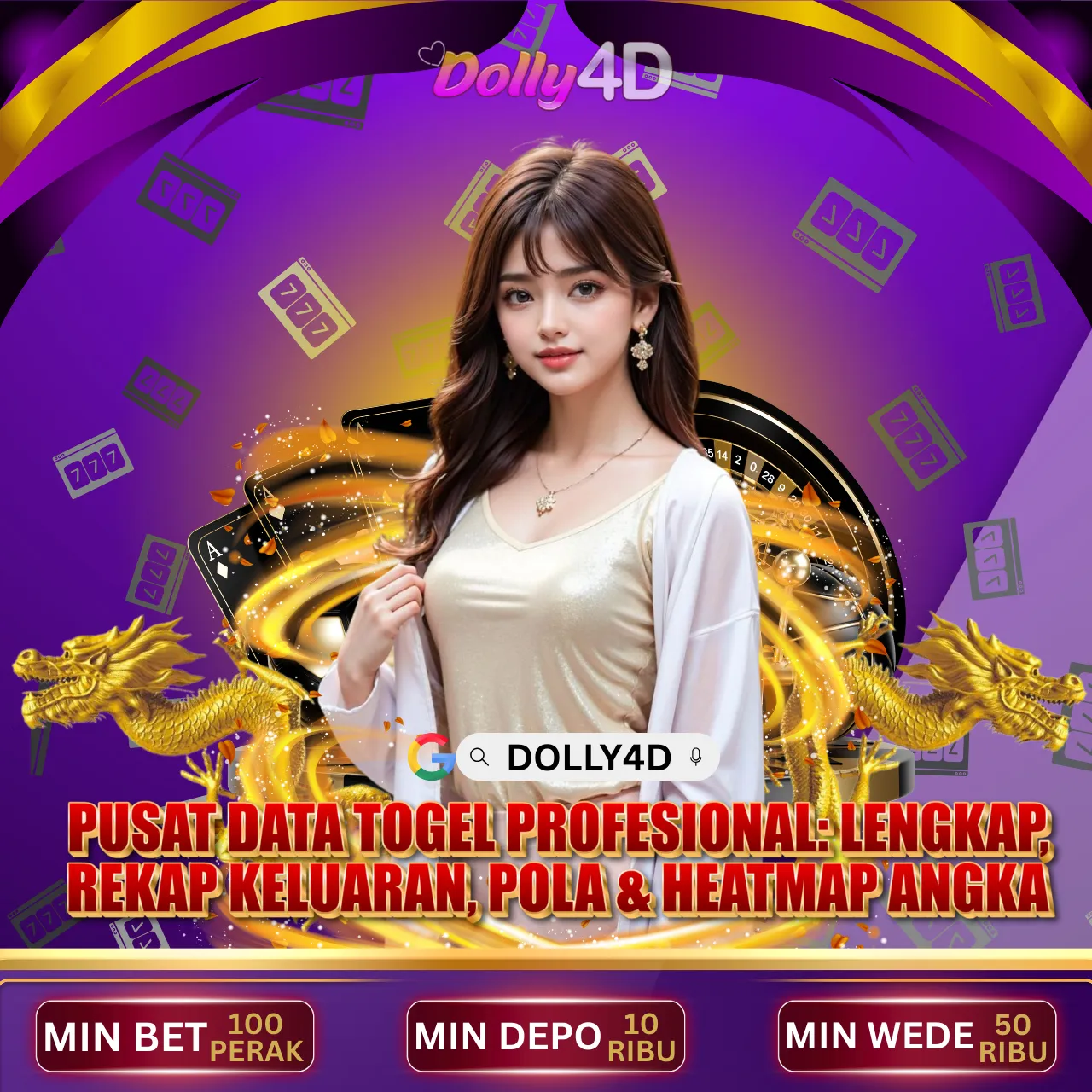 DOLLY4D 🥼 Pusat Data Togel Profesional: Paito Lengkap, Rekap Keluaran, Pola & Heatmap Angka